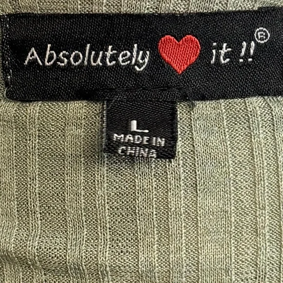 Absolutely Sage Green Midi Dress - Picture 3 of 3